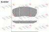 FTE BL2820A1 Brake Pad Set, disc brake